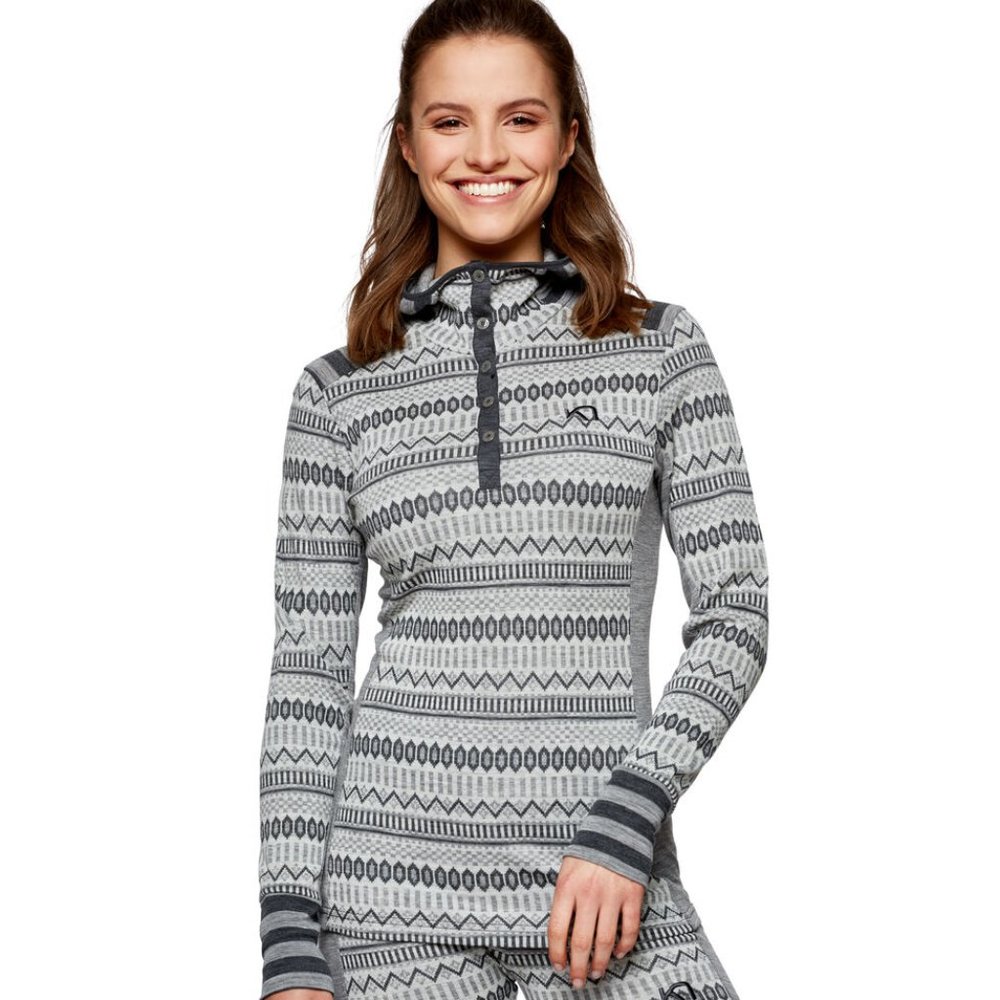 Kari Traa Akle Hoodie Merino Wool Base Layer Top